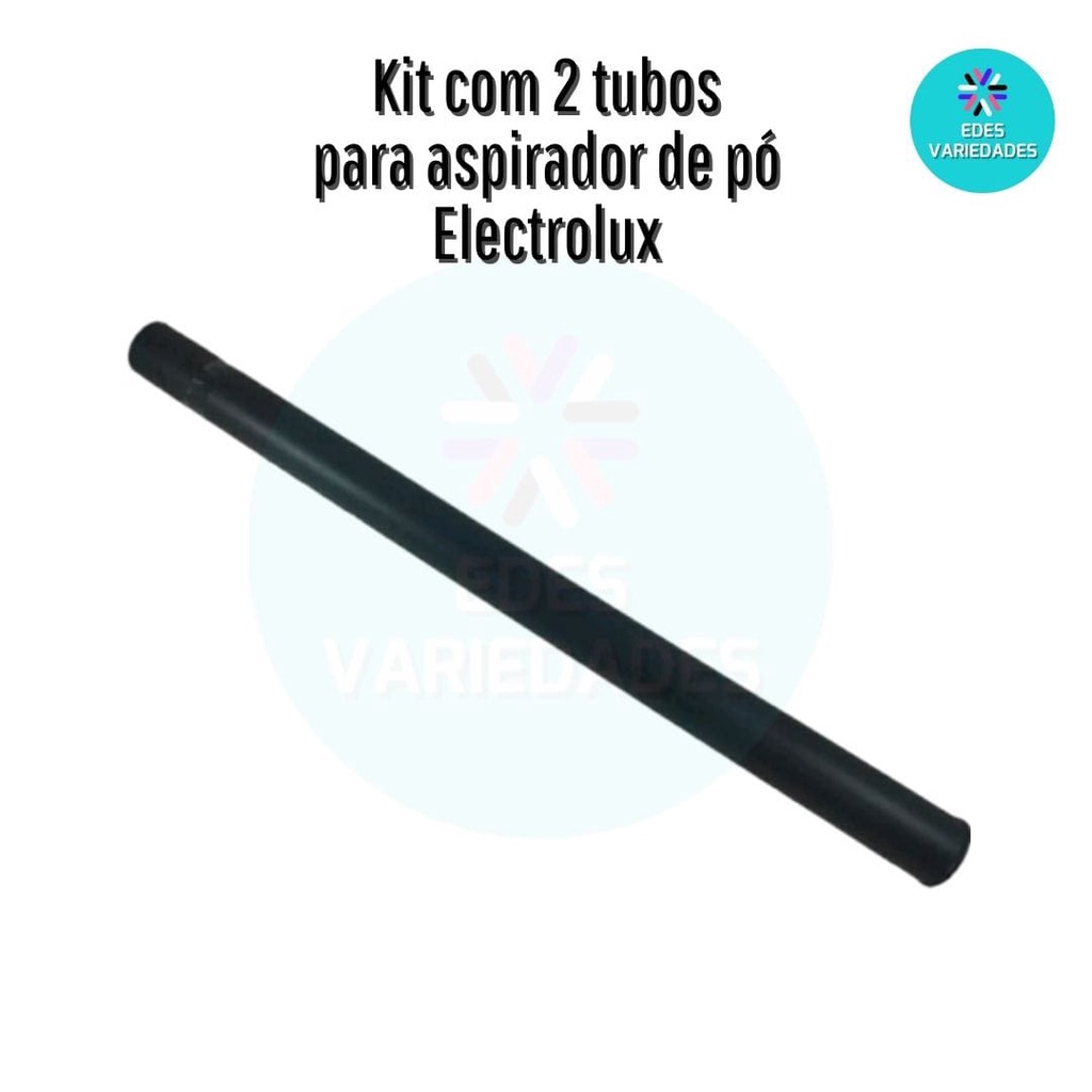 Kit com 2 uni tubo alongador para aspirador de pó compatível com Eletrolux