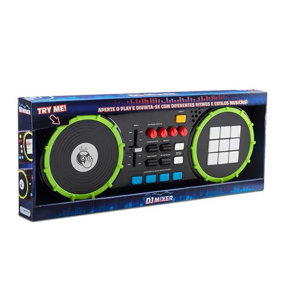 Brinquedo Eletrônico DJ Mixer Multikids