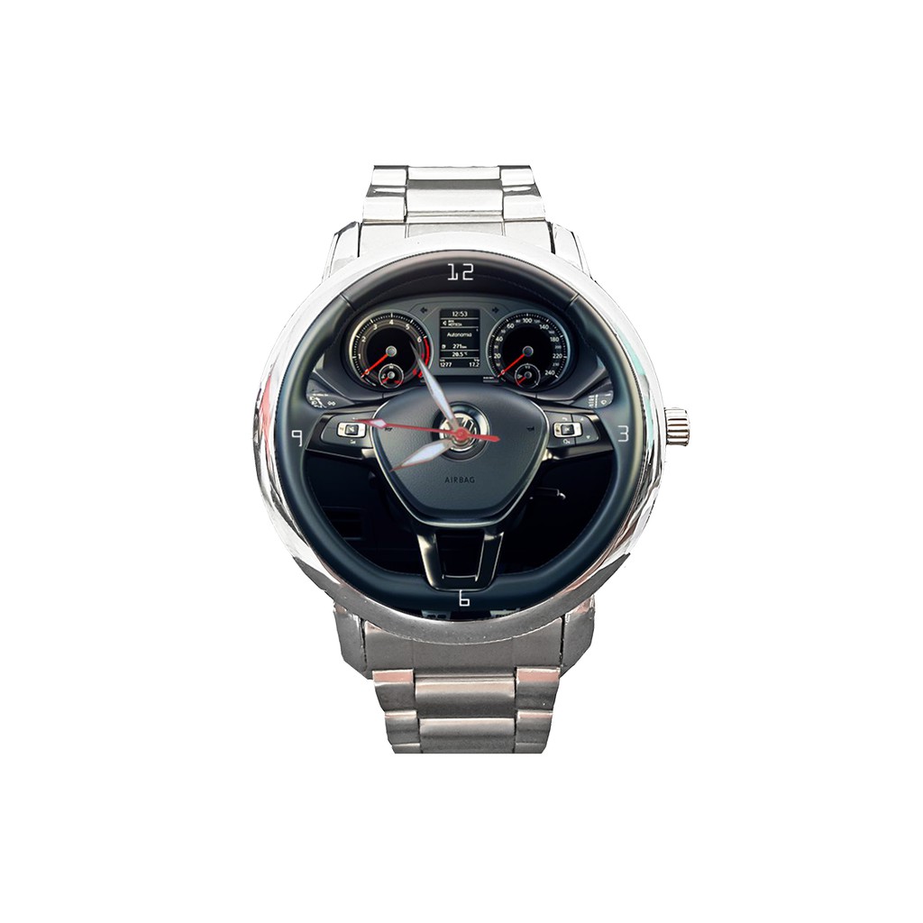 Relógio Personalizado Tema Painel G6 G7 Gol Voyage Saveiro Polo Cross IR Time