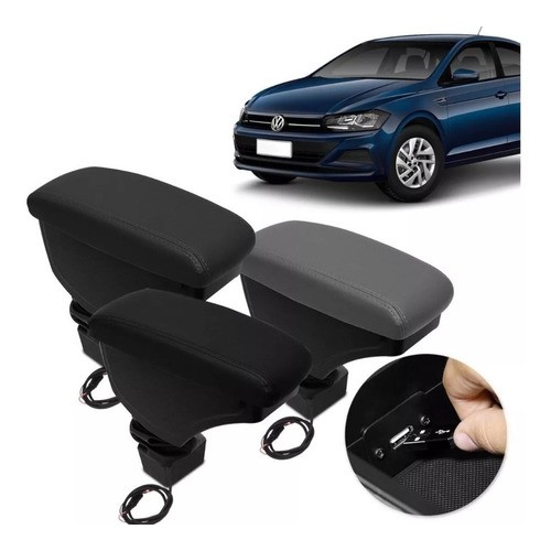 Encosto Descanso Apoio De Braço Usb Virtus 2018 2019 2020 - Spare Parts and Accessories for Vehicles