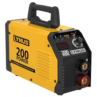 Máquina de Solda Inversora 200A Bivolt LIS 200 LYNUS em Oferta na Shopee