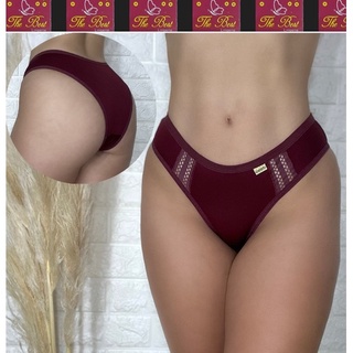 Kit com 5 Calcinhas micro fibra lingerie conforto basica com forro 100 % algodão ref 125