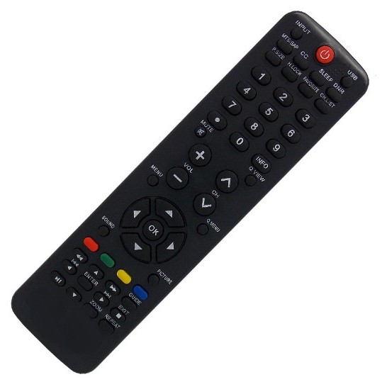 Controle Remoto TV LCD H-Buster HTR-D19 / HBTV-32D01HD / HBTV-42D01HD / HBTV-32D02FD / HBTV-40D02FD / HBTV-32D03HD FBG-7963