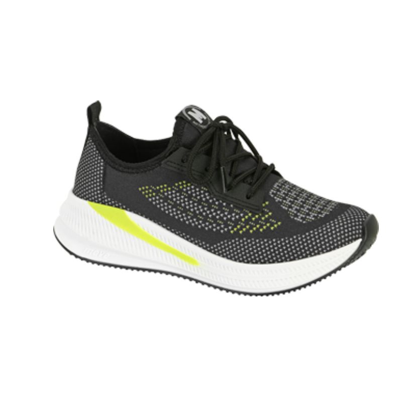 Tênis Molekinho Infantil Georgia Neo - Multi Preto/Verde