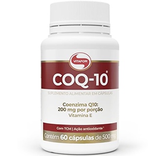 Coenzima Q10 200mg porção Vitafor 60 ou 120cáps Original Val. Longa Promoção em Oferta na Shopee