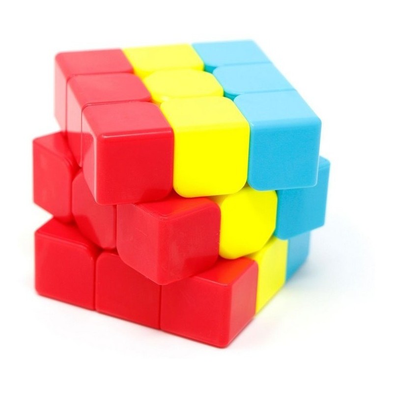 Detalhes do Cubo Mágico 3x3x3 Kids Sandwich Qiyi Profissional Original