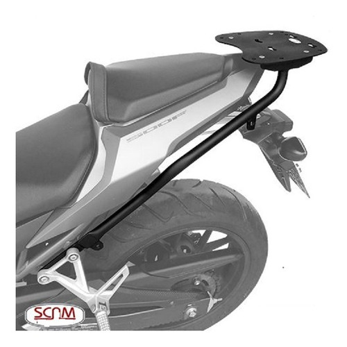Suporte Baú Bagageiro Cbr 500r Cb 500f 2016 A 2019 - Scam