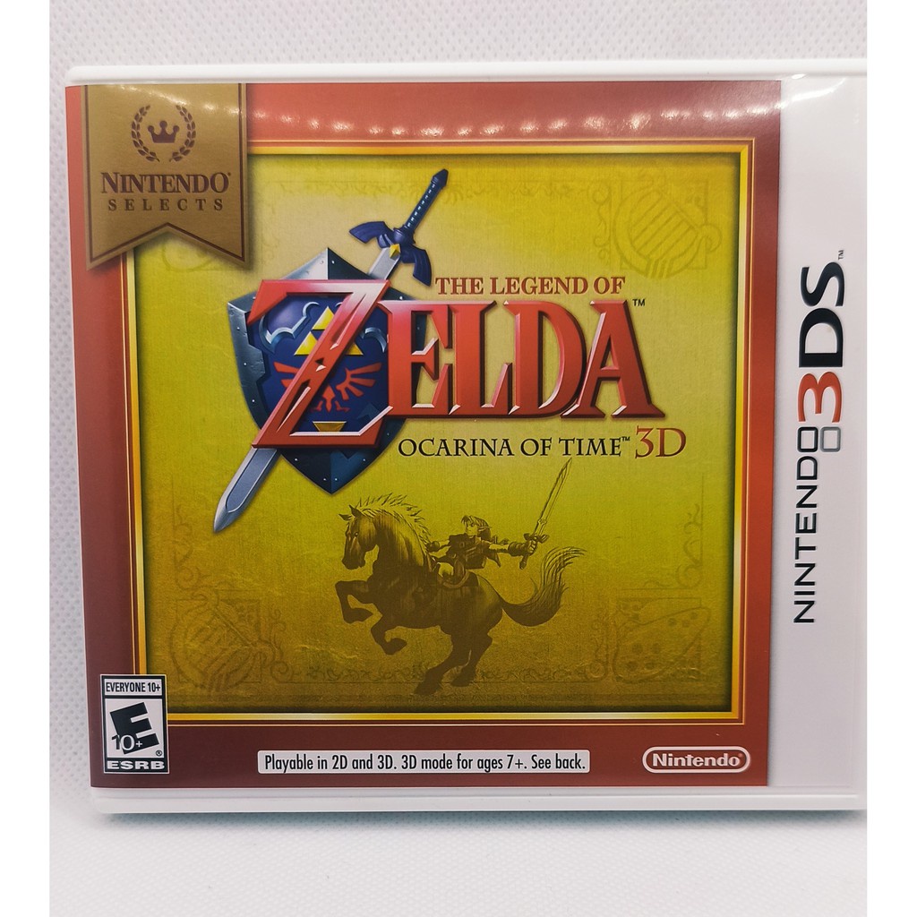 Jogo N3ds - The Legend Of Zelda: Ocarina Of Time 3d Fisico