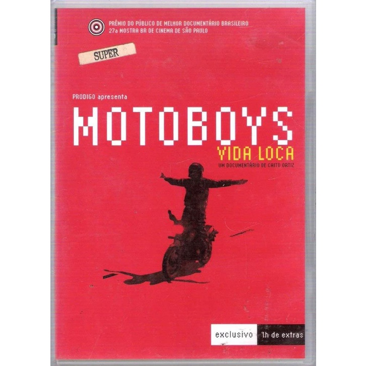 DVD Motoboys Vida Loca - Documentário Paramount