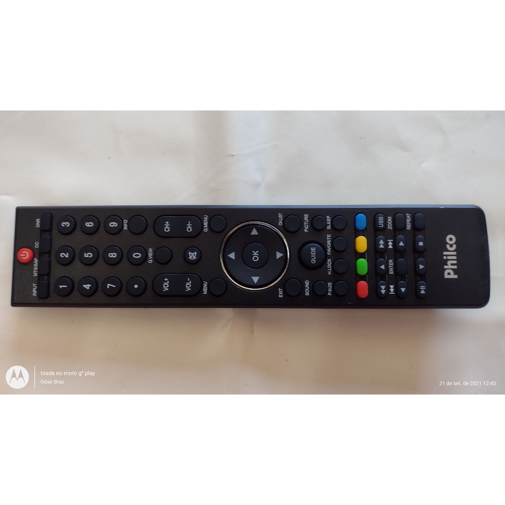 Controle Remoto Original Para Tv Philco Ph32e32d E Outros Shopee Brasil 8701