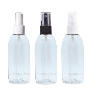 10 Frascos Pet 100 Ml redondo Válvula Spray Para Perfume álcool liquido em Oferta na Shopee