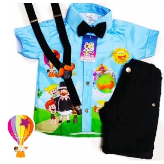 Conjunto temático Super Luxo Mundo Bita Aniversário Menino em Oferta na Shopee