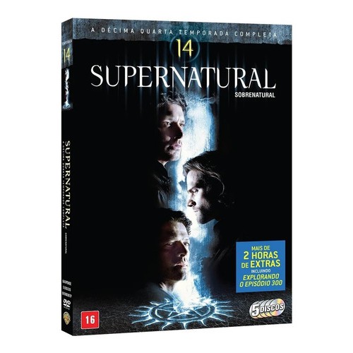 Box Original : Supernatural - Sobrenatural 14ª Temporada Dvd
