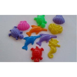 Kit 25 Mini Forminha De Brincar Na Praia De Areia Oferta