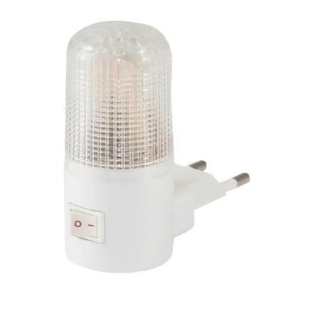 OFERTA Mini Luminária Abajur De Tomada Luz Noturna Led Bivolt