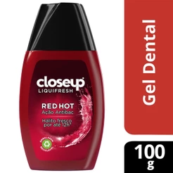 Gel Dental Close Up Liquifresh Red Hot 100g