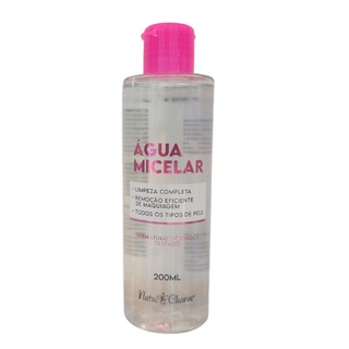 Água Micelar Efeito Purificante 200ml Natu Charm em Oferta na Shopee