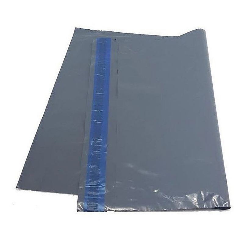 10 Envelope de segurança plástico 19 x 25 cm Correio CINZA promoção