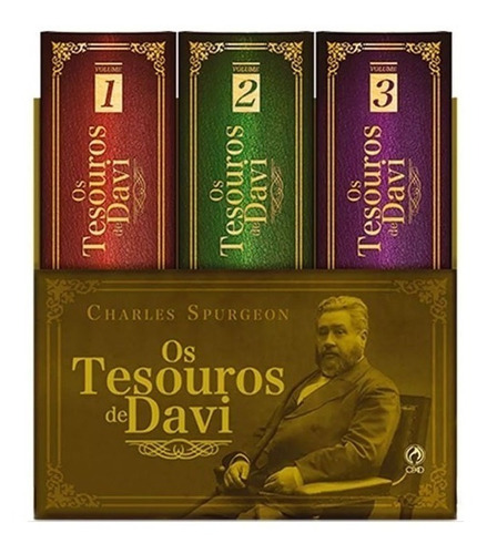 Box Os Tesouros de Davi - Charles H. Spurgeon - Capa Dura em Oferta na Shopee