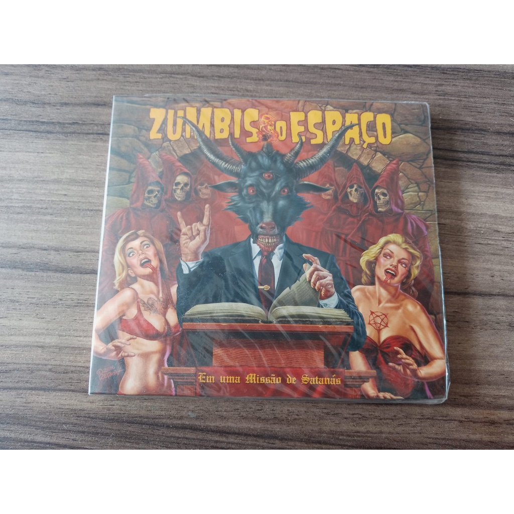 CD Zumbis do Espaço Em uma Missão de Staanás - Digipack Lacrado