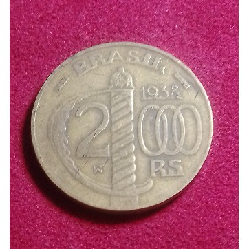 2000 reis 1938 Duque de Caxias poligonal ( Item de Coleção )