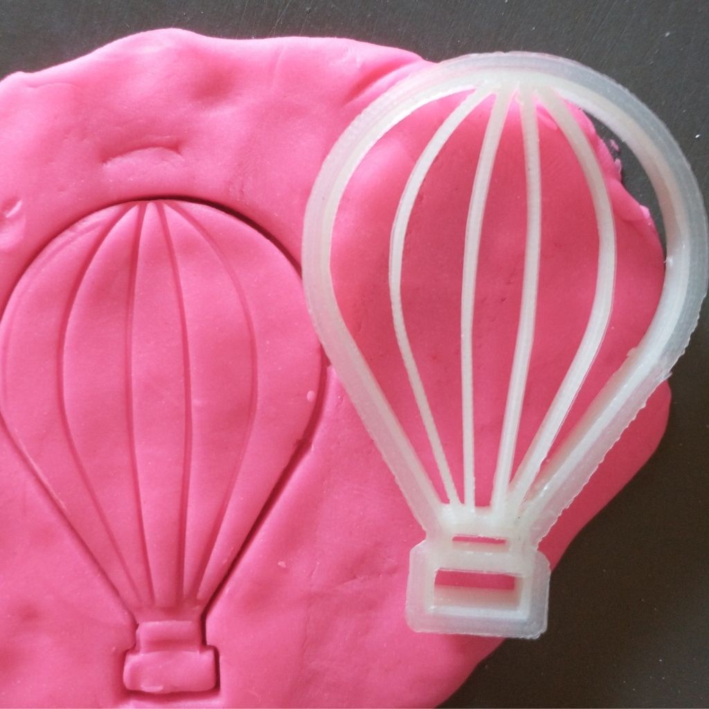 Cortador de Biscoito 3D Pasta Americana Biscuit Massinha de Modelar Balão Clássico CT10314 em Oferta na Shopee