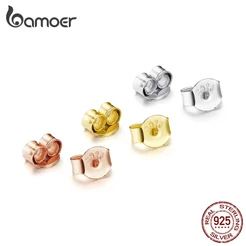 Brinco Bamoer Prata / Rose Gold / Emas S925 Ef002