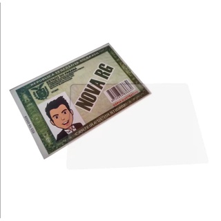 Porta Documentos em Acrílico Ideal para CNH, RG (NOVO E VELHO), DUT (DOCUMENTO DE CARRO), BILHETE ÚNICO, CARTÂO DE CRÉDITO em Oferta na Shopee