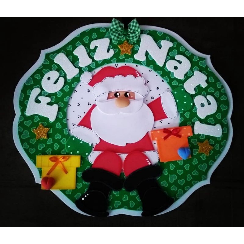 Guirlandas de Natal em Eva. | Shopee Brasil