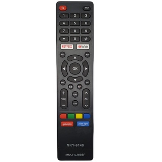 Controle Remoto Compativel Smart Tv Multilaser Tl020 Tl024