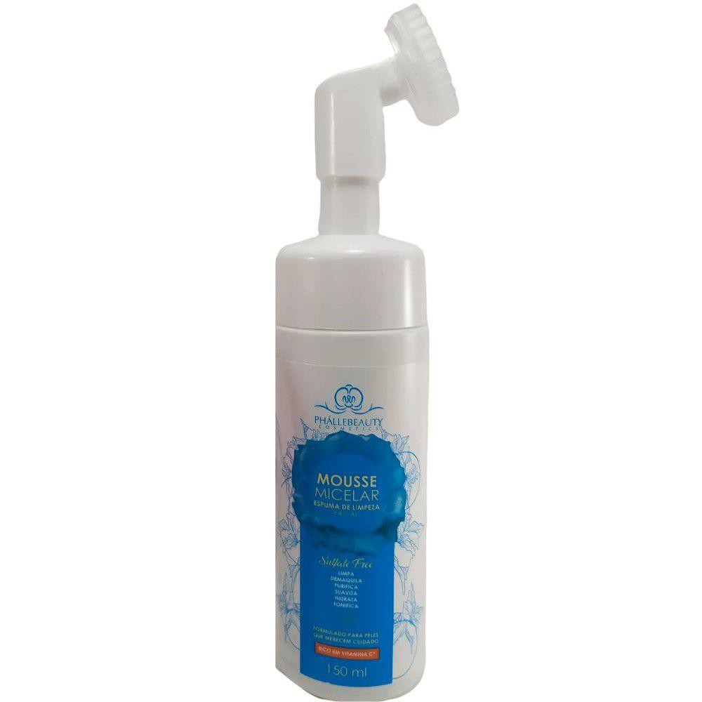 Mousse Micelar Espuma de Limpeza Facial PhálleBeauty PH015 - Beauty