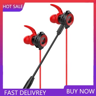 GR G11-A Universal Wired In-Ear Gaming Earphones with Microphone for Phones/PC