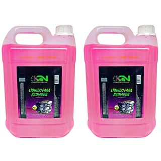 Aditivo Rosa Para Radiador 5 Litros Diluído Pronto Para Uso Kn - 10L