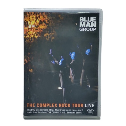 Dvd The Complex Rock Tour Live Blue Man Group