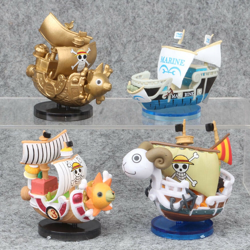 Chaveiro Anime One Piece - Personagem Going Merry PVC Personalizado Barco  Pingente Chaveirinho Coleção Colecionável Thousand Sunny