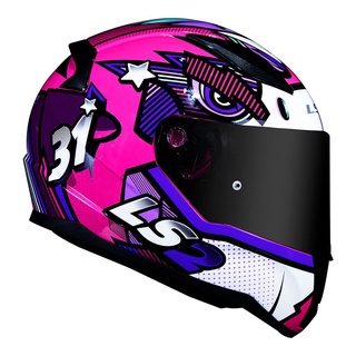 Capacete Ls2 Rapid Khan Rosa