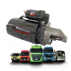 MOTOR DE PARTIDA JF MBB 24V 9D (Deitado)