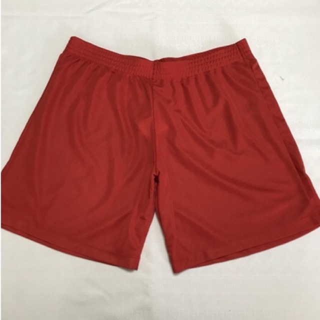 Bermuda shorts adulto feminino , fino, leve e confortável Elástico na cintura e sem bolsos Tamanho G Cor Vermelho Marca Rodher Composição: 100% Poliéster