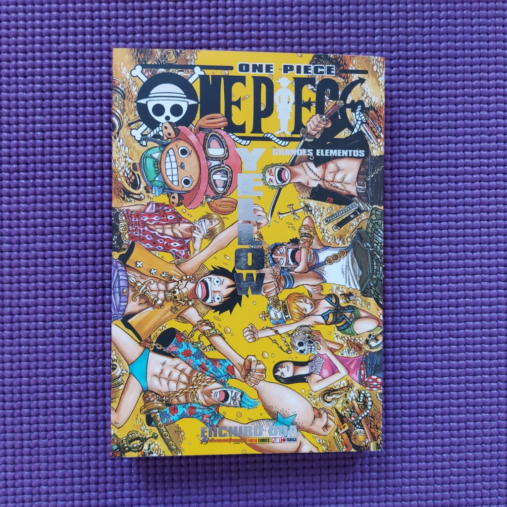 One Piece Yellow Manga Pt Br Panini Eiichiro Oda Shopee Brasil