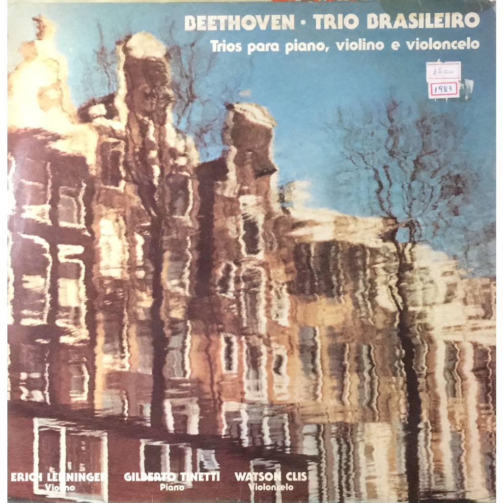 Lp Beethoven-trio Brasileiro Piano Violino E Violoncelo-1983