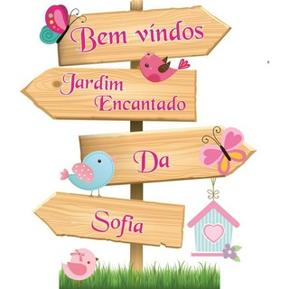 Display Seta Jardim Encantado 80 cmmdf3mm