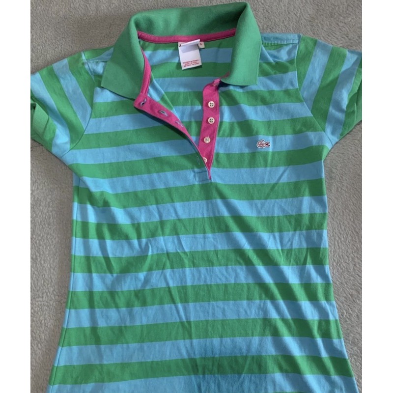 polo lacoste colorida