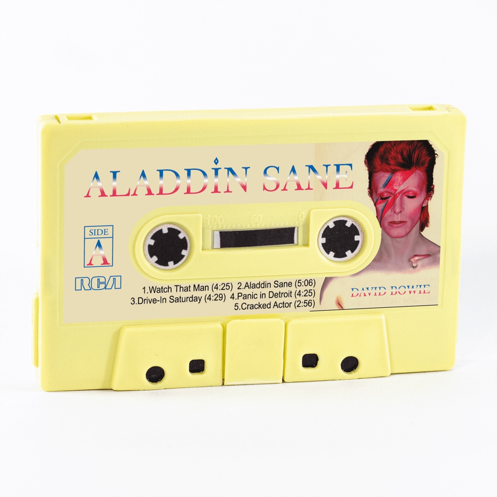 Carteira K7 - David Bowie (Aladdin Sane) - Carnaúba Estúdio