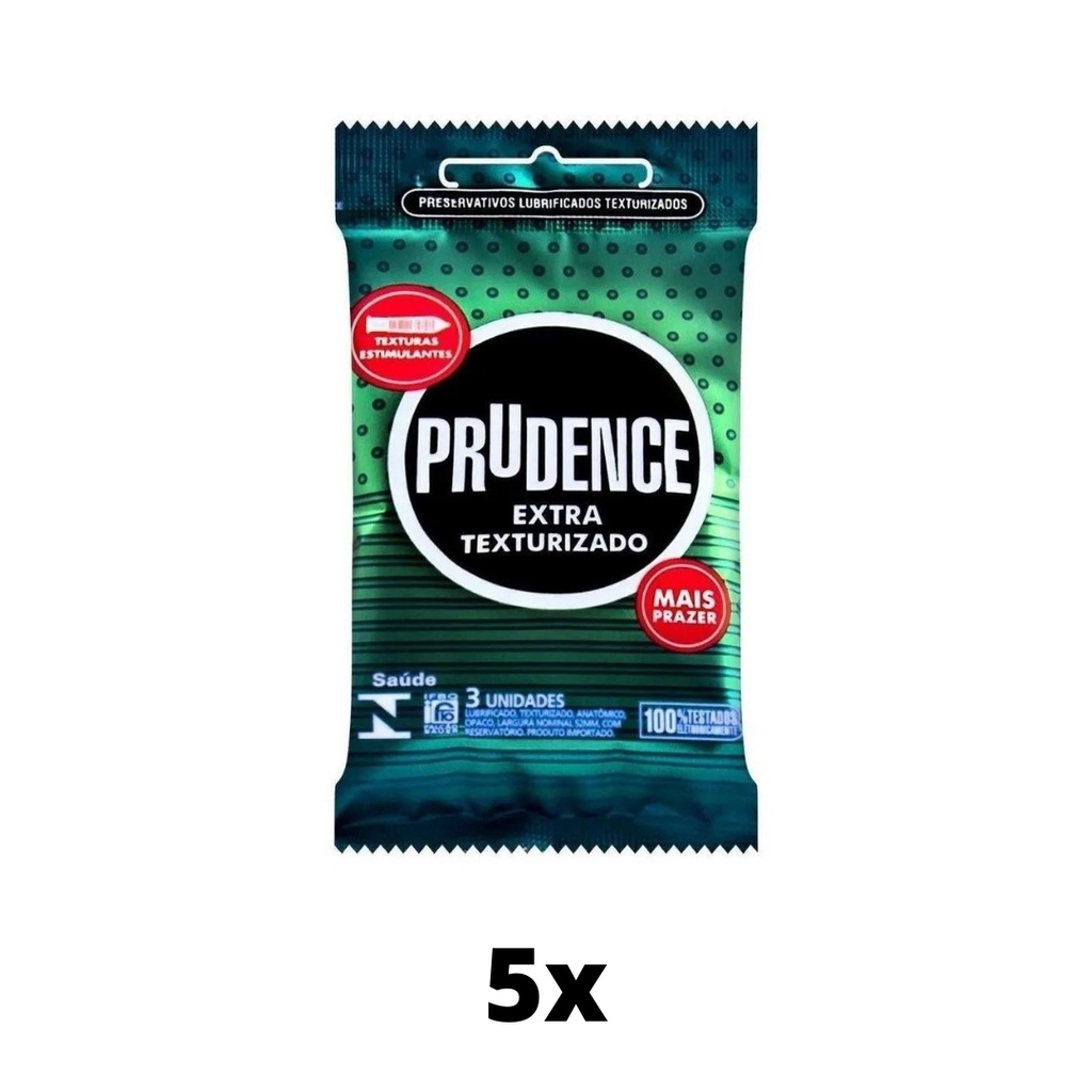 Camisinha Efeito Extra Texturizada - Prudence | Shopee Brasil
