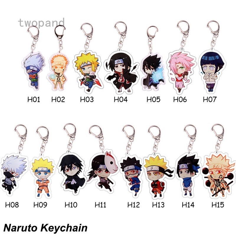 Naruto Keychain Kakashi Keychain Naruto Key Pingente Desenho