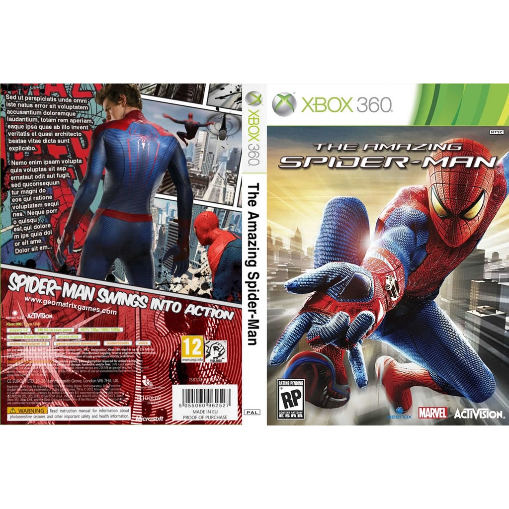 The amazing spiderman 1 P/ XBOX360 (LTU/LT/JTAG/RGH)