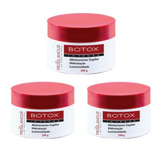 Kit 3 Botox Capilar Intense Proglamour
