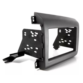 Moldura Painel Dvd 2din Civic 2012 2013 2014 2 Din Grafite