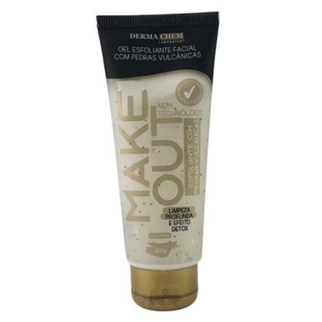 Gel Esfoliante Facial Pedras Vulcânicas MAKE UP DERMACHEM 100g