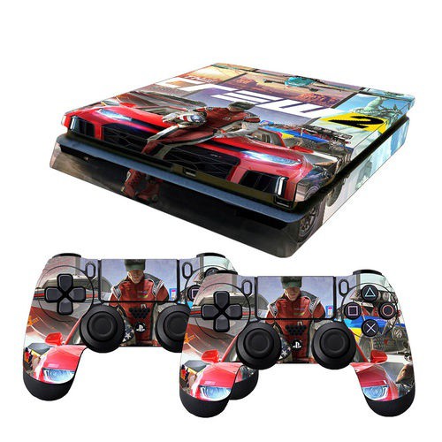Skin PS4 Slim The Crew 2 (COLORIDO)